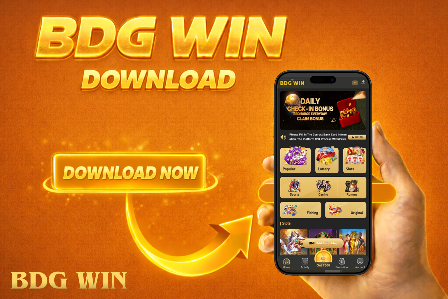 BDG Win App Download